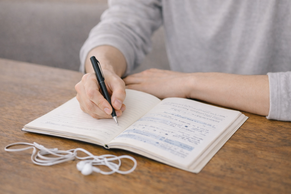 手元・顔なし型（気づき多めの日）